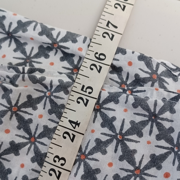 Roberta Roller Rabbit 100% Cotton Printed Blouse - Picture 9 of 12